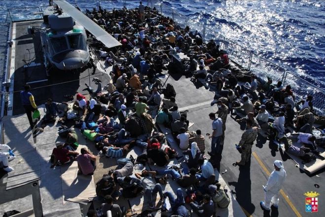 sbarco migranti