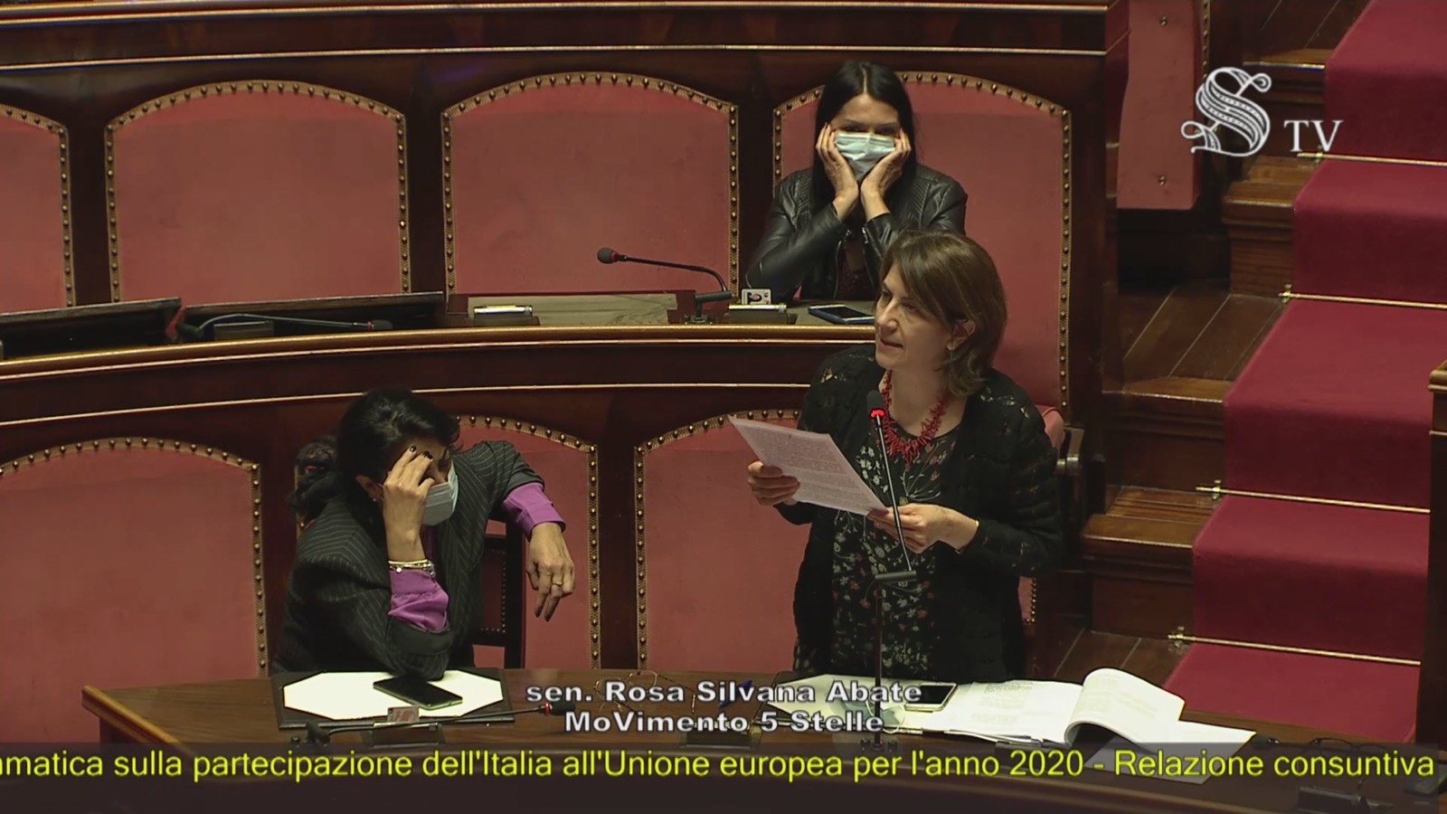 abate in parlamento