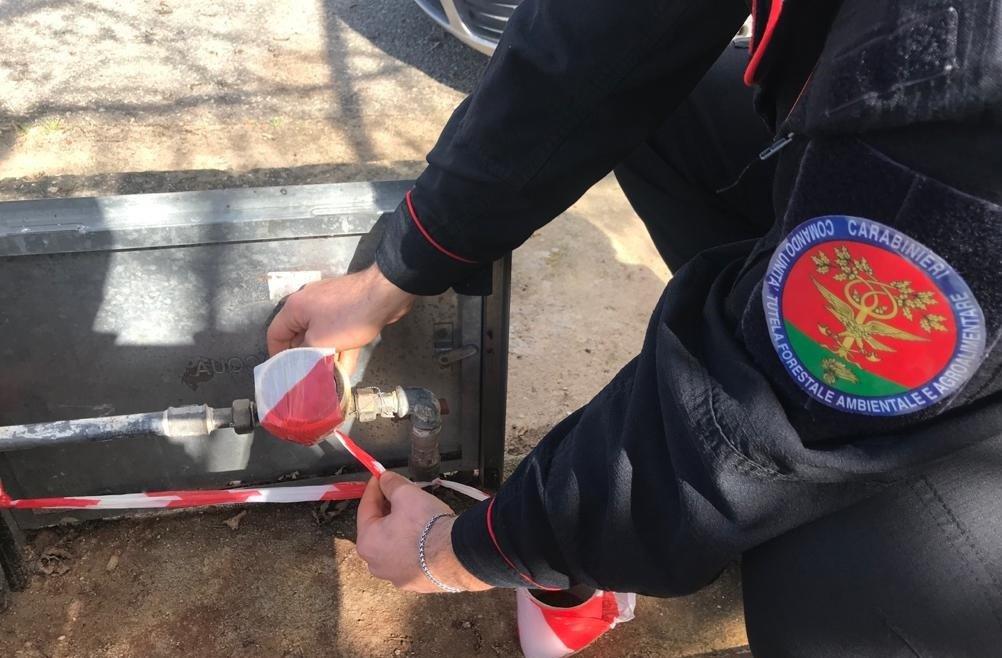 carabinieri condotta idrica