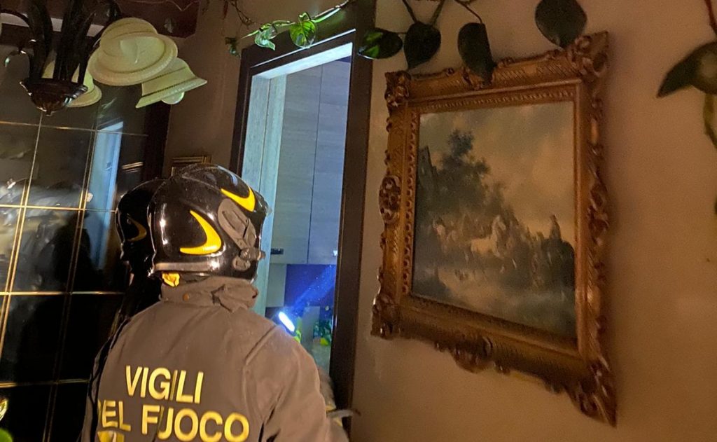 Immagini di archivio - vigili del fuoco
